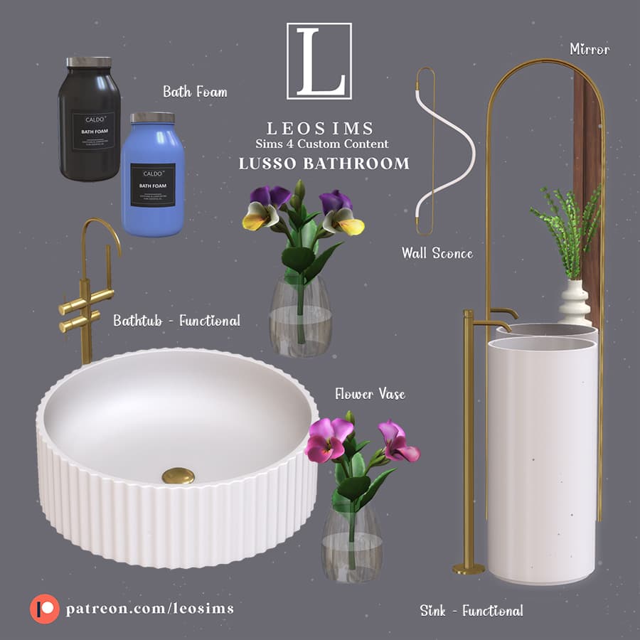 Набор для ванной Lusso Bathroom